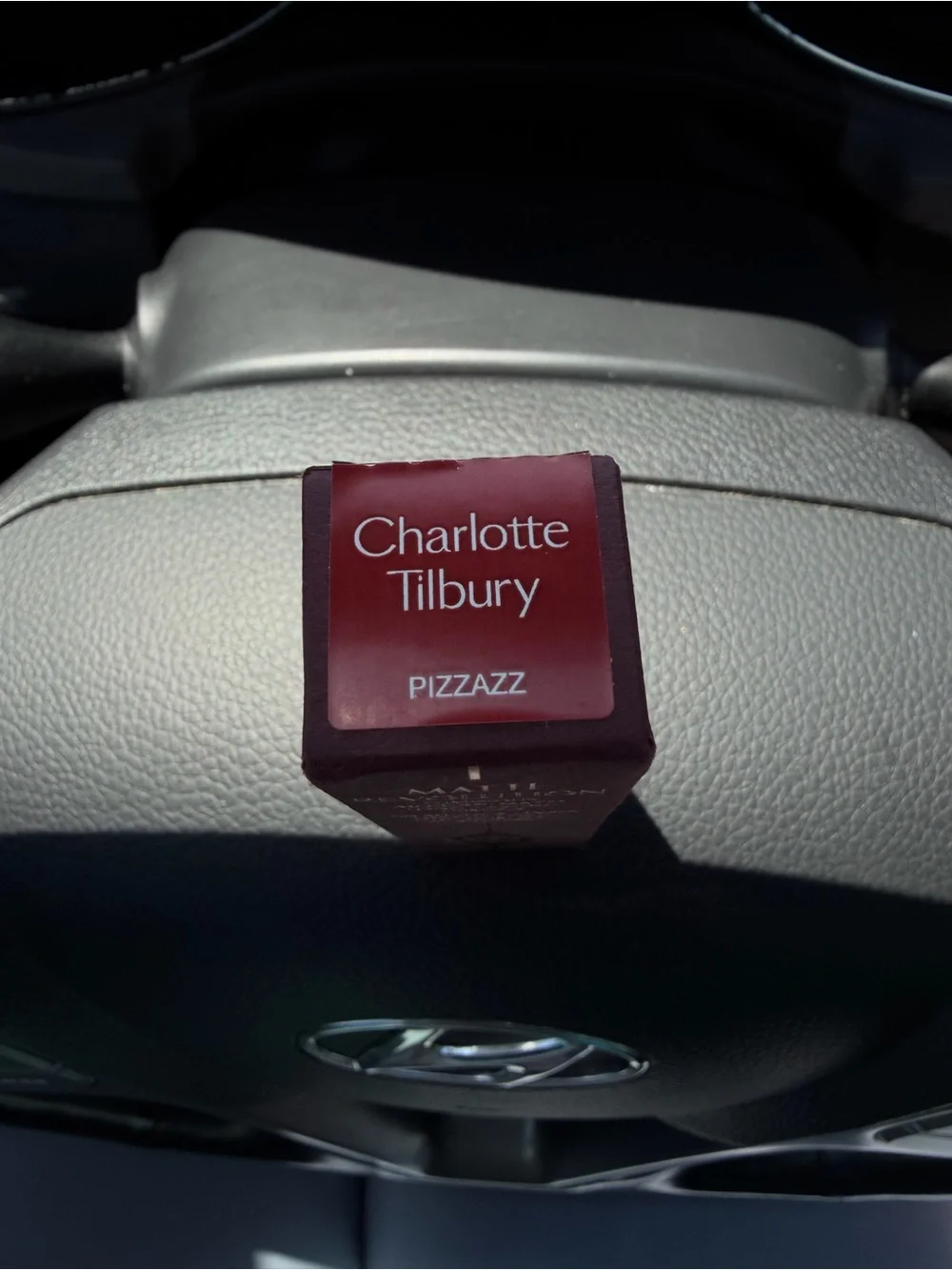 Charlotte Tilbury Matte Lipstick Box — Deep Berry Red